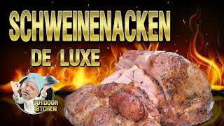 Schweinenacken heißräuchern  Ein Meisterwerk aus Rauch amp Fleisch  hier das Rezept [upl. by Htebharas]