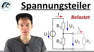 Belasteter Spannungsteiler  Elektrotechnik [upl. by Zoarah]