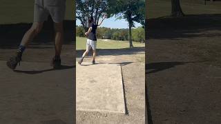 Another close call 😅 mvp discgolf golf shorts reels [upl. by Beaver]