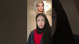 Sizce kime benziyorum 🙈 öneçıkar funny fypviralシ hijab [upl. by Anavlys]