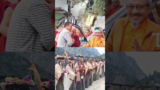 🌷HE Kyabje Lochen Tulku Rinpoche in Thangi Village  Kinnaur☘️🌿 [upl. by Eceinal]