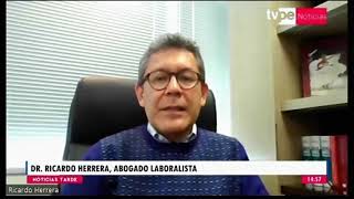 Estudio Muñiz en TV Perú  INEI reporta incremento de la población ocupada en Lima [upl. by Mook]