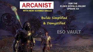 ESO Arcanist for Update 43 [upl. by Yeblehs556]