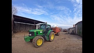 Traktoros Vlog Mütrágya szállítás John Deere 6930 [upl. by Talbott535]