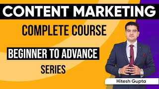 Content Marketing Course Hindi  FREE Content Marketing Tutorial for Beginners  ContentMarketing [upl. by Oiluig]