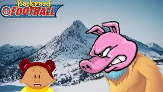 The Abominable Pigskins  Backyard Football  Game 11 [upl. by Atela608]