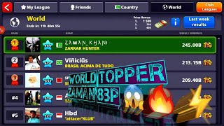 ZAMAN 8BP IS LIVE 150M Topping Qatar 🇶🇦 club and epic game play [upl. by Pallas]