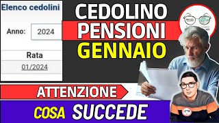 INPS⚠️ PENSIONI GENNAIO 2024 ➡ CEDOLINO con NOVITà AUMENTI NETTI IMPORTI ESATTI e DETTAGLIO QUANDO [upl. by Leumhs]