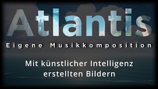 Atlantis KI erzeugte Bilder mit eigener Musikkomposition [upl. by Aiuqenehs]