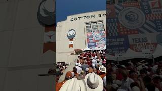 Why did it take almost an hour to get into the Cotton Bowl Stadium for 2024 Red River Rivalry [upl. by Biles]