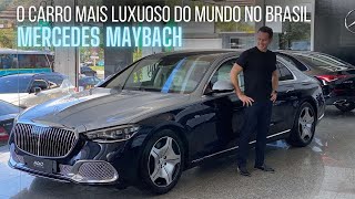 Mercedes Maybach S680 V12 A Mercedes que supera Rolls Royce e Bentley [upl. by Enerahs]