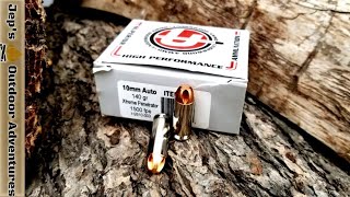 10mm for Bear  Underwood 140gr Xtreme Penetrators  Jugs Test [upl. by Nnyleitak]