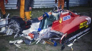 Didier Pironi Crash RARE Aftermath Angle [upl. by Lessur]