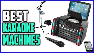 Top 5 Best Karaoke Machines in 2020 [upl. by Tarrant610]