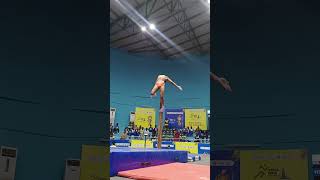 🥵mallakhamb nevergiveup goldmedal motivation acrobatics sports sportsnews india support [upl. by Barbara]