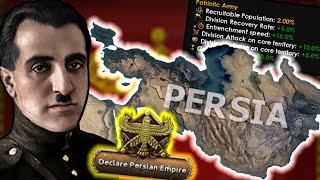 MODDERS MADE THE PERSIAN EMPIRE FUN TO PLAY IN HOI4 [upl. by Johm]