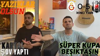 FANATİK GALATASARAYLILAR GALATASARAY BEŞİKTAŞ MAÇINI İZLERSE GALATASARAY 05 BEŞİKTAŞ [upl. by Hardan]