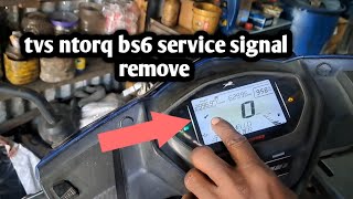 How To Tvs Ntorq Sarvesh Signal Remove Kaise kare [upl. by Lexie]