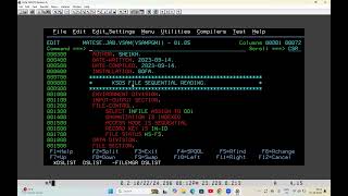 Reading a VSAM file sequentially  All About Mainframes [upl. by Ari]