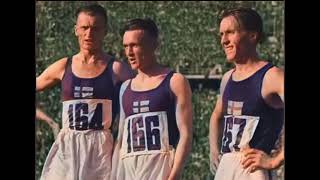 Maamme  Finland anthem during the 1936 Summer Olympics in Berlin [upl. by Ydnew]