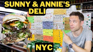 Eating at Sunny and Annie’s Deli NYC Unique and Delicious Sandwiches A True Hidden Gem [upl. by Jaye]