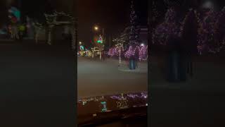 Wainwright Main Street Christmas Light followforfollowback followme viralvideo [upl. by Brower]