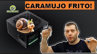 REVIEW DA FONTE GAMEMAX GX750 COM AULA DE FÃSICA SERÃ QUE PASSOU [upl. by Yemrej]