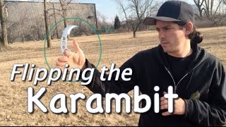 Master KARAMBIT Flipping in Minutes Great for Beginners [upl. by Killoran]