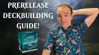 Building a Modern Horizon 3 Prerelease Pack Sealed Deck Start to Finish  Magic MTG [upl. by Frantz]