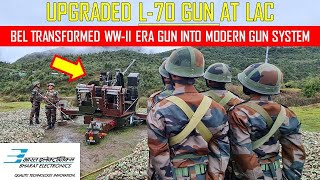 Upgraded L70 Guns at LAC  BEL Transformed WWII Era Gun Into Modern Gun System [upl. by Arikahc]