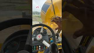 How to Operate Ajax Concrete Mixer Argo 4300 shorts bulldozer ajax [upl. by Desiri6]