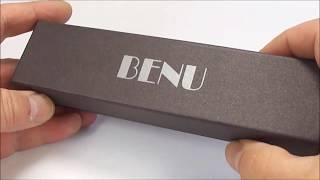 BENU MYSTICAL GREEN FOUNTAIN PEN WITH CLIP [upl. by Dnaltruoc]