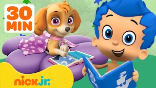 Story Time Compilation w PAW Patrol Bubble Guppies amp More  30 Minutes  Nick Jr [upl. by Fenn924]