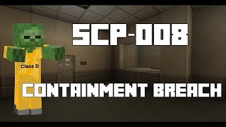 SCP008 Zombie Virus Minecraft Containment Breach [upl. by Lynette]