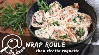 WRAP ROULÉ AU THON ET RICOTTA 188 [upl. by Veats137]