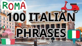 LETS LEARN ITALIAN100 ITALIAN PHRASESSPEAK ITALIAN FLUENTLYLEARN ITALIAN FAST [upl. by Aydne678]