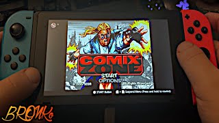 Comix Zone  A fun Concept for a Game that still looks very cool  Nintendo Switch handheld gameplay [upl. by Aiuqal]