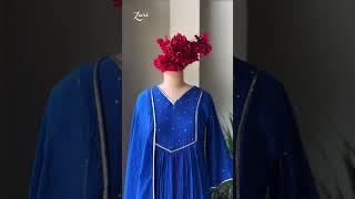 Latest Chanderi Silk Suit Design  Salwar Suit  Zuri Women [upl. by Ilwain]