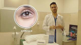 Tratamiento periocular GLOBAL EYECON de Mesoestetic [upl. by Ardme]