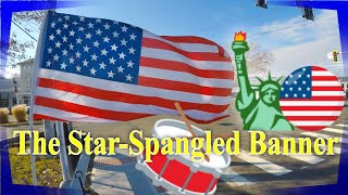 The StarSpangled Banner The USA National Anthem USA AMERICA [upl. by Wixted]