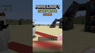 MINECRAFT LUCKY BLOCKS STAIRS RACE 4 😂🏁 [upl. by Kwapong]