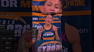 Cris Cyborg x Catzingno 🔥 ufc ufcrussia mma sport sports fight criscyborg catzingano [upl. by Otrebtuc]