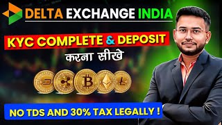 How to complete kyc and deposit fund in Delta Exchange India  Delta Exchange India Live Deposit [upl. by Ruphina]