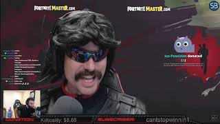 Hamlinz Reacts To Dellor Dr Disrespect and LosPollosTv Fortnite Rage Compilation [upl. by Hanavas]