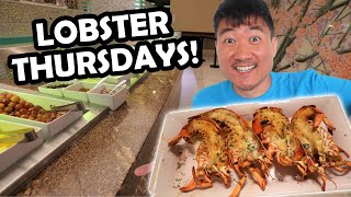 All You Can Eat LOBSTERS and PRIME RIB at the Best Buffet in San Diego [upl. by Assirhc]