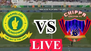 Mamelodi Sundowns vs Chippa United Live Match SemiFinal in the Legends Cup [upl. by Xirtaeb496]