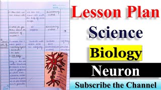 BEd Biology Lesson Plan  Lesson Plan Biology Lesson Plan Science  Topic  Neuron  Nerve Cell [upl. by Konstantine]