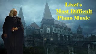 2 Hours of Liszts Most Difficult Piano Music [upl. by Olivero]