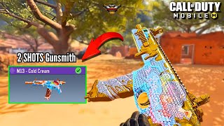 M13 Best Gunsmith For Call Of Duty Mobile  Season 6  Insane Accuracy  High DAMAGE [upl. by Padriac805]