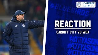 REACTION  CARDIFF CITY vs WBA [upl. by Nyra]